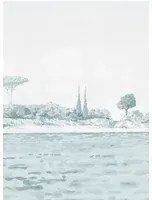 Isidore Leroy Carta da parati panoramica Rivage Vert d Eau - Panel 2