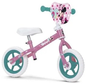 Bicicletta per Bambini Minnie Mouse   10" Senza pedali Rosa