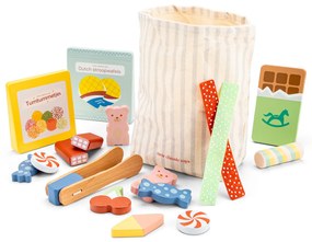 Set in legno - dolcetti