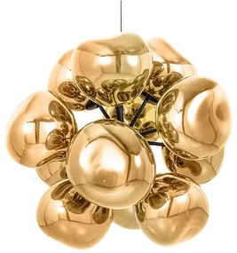 Melt Burst Lampadario Gold - Tom Dixon