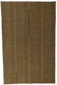 Kilim Tappeto persiano 310x200 Nero (Iran) Tessuto A Mano