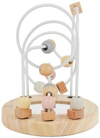 Bieco - Labirinto motorio con specchio - rosa