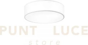 Plafoniera capital bianca 4 luci attacco e27 57x57x15cm in metallo