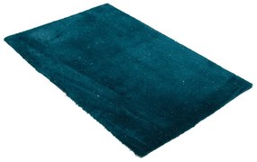 Tappeto tapp. Twinkle petrolio antiscivolo blu, L 170 x L 120 cm