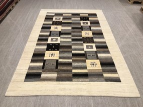 Loribaft Tappeto persiano 260x380 Grigio (Iran) Annodato A Mano