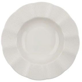 Servizio da tavola 18 pezzi, bianco in porcellana