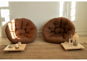 Poltrona in lino beige Nido - Karup Design