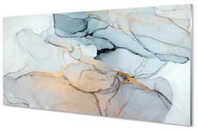 Quadro in vetro Macchie astratte di pietra 100x50 cm