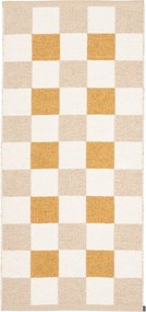 Passatoia da interno/esterno giallo ocra/beige 70x160 cm Pix Vanilla Ochre – Pappelina