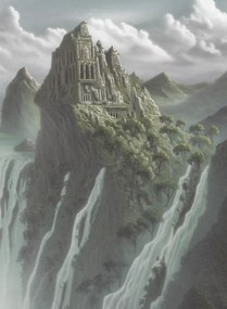 Rebel Walls Carta da parati panoramica Fantasy World - Vintage