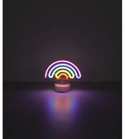 Globo 28063 - Decorazione da tavolo LED Neon PELANGI LED/2W/3xAA arcobaleno