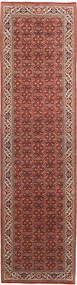 Bidjar Tappeto 80 x 300 Rosso (Iran) Annodato A Mano