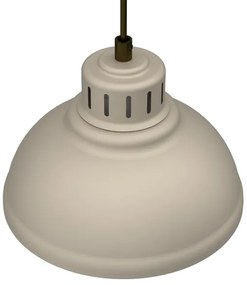 Lampadario a sospensione con filo SVEN 1xE27/15W/230V beige