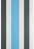 Farrow & Ball Carta da parati Chromatic Stripe - Pointing/ Railings/ St Giles Blue/ Railings