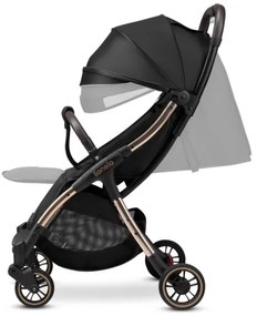 Lionelo - Passeggino sportivo JULIE ONE Nero/Oro