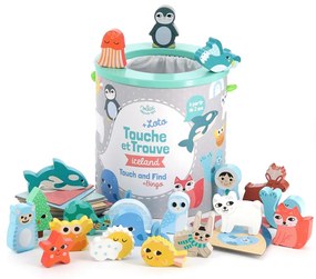 Vilac - Tocca e trova, gioco in legno - Iceland