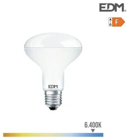 Lampadina LED EDM Riflettore F 12 W E27 1055 lm Ø 9 x 12 cm (6400 K)