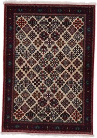 Meimeh Tappeto 150x110 (Iran) Annodato A Mano