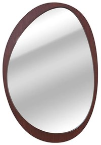 Specchio NEO ovale marrone 52 x 75.5 cm INSPIRE