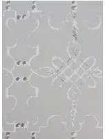 Nina Campbell Tapete Portavo - Grey/ Ivory