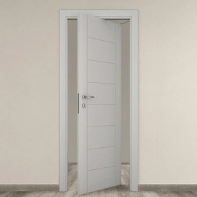 Porta rototraslante Chamberi grigio L 70 x H 210 cm destra