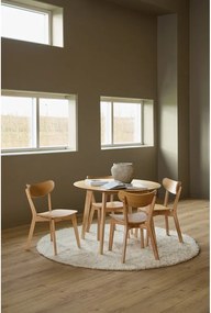 Sedie da pranzo in rovere Roxby - Actona