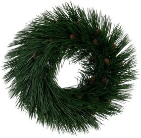 Ghirlanda di Natale Verde PVC 31 x 31 cm