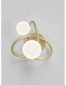 Wofi 4014-201 - Applique a LED NANCY 2xG9/3,5W/230V oro/bianco