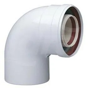 Curva Coassiale 90° Ø60/100 per caldaia/Csi-I KHG71405971