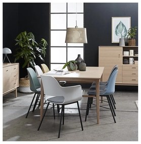 Sedia da pranzo bianca Whistler - Unique Furniture