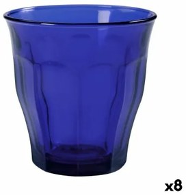 Set di Bicchieri Duralex Picardie Azzurro 6 Pezzi 310 ml (8 Unità)