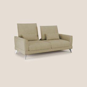 Tommy Divano relax con schienali traslanti in microfibra smacchiabile T11 beige