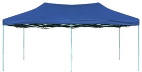 Tenda Pieghevole Pop-Up 3x6 m Blu