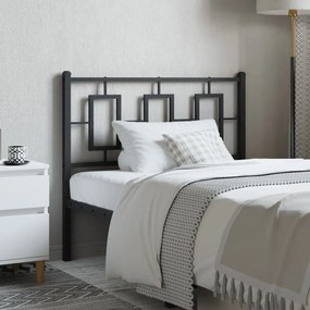 Testiera İn Metallo Nero 100 Cm /