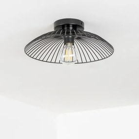 Brilagi - Plafoniera LED CERIA WIRE a montaggio superficiale 1xE27/40W/230V Ø 26 cm nera