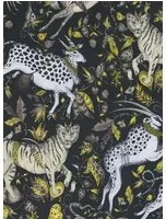 Clarke & Clarke Carta da parati Protea - Charcoal