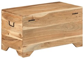 Cassapanca in legno massello di acacia