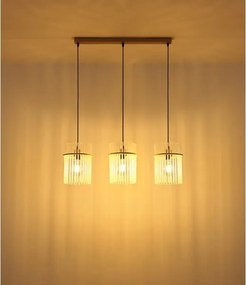 Globo 15698-3HB - Lampadario sospeso con cavo GORLEY 3xE27/60W/230V