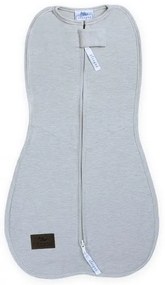 Coperta avvolgente Sleepee First Step Swaddle con cappellino in omaggio grigio chiaro
