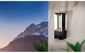 Eglo 98726 - Lampada LED da esterno con sensore RIFORANO 2xLED/5W/230V IP44