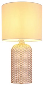 Globo 21735CH - Lampada da tavolo SOFIA 1xE27/60W/230V beige