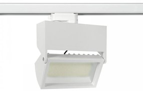 Faro Rettangolare 40W OSRAM LED Dimmerabile Triac, Binario Trifase, 100° CCT Colore Bianco Variabile CCT