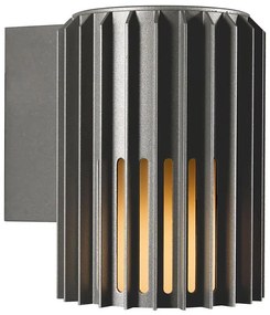 Nordlux - Applique da esterno ALUDRA 1xE27/15W/230V antracite