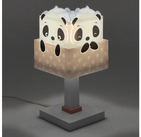 Dalber 63161S - Lampada per bambini PANDA 1xE14/40W/230V rosa
