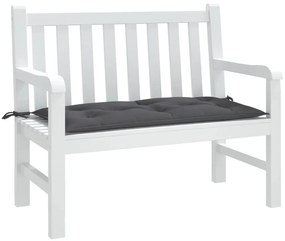 Cuscino Per Panca Antracite 100x50x7 Cm İn Tessuto Oxford /