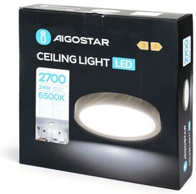 Aigostar - Plafoniera LED LED/24W/230V 6500K diametro 38,3 cm
