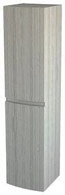 Armadietto bagno a terra Vague BADEN HAUS 2 ante P 38 x L 40 x H 170 cm rovere sbiancato