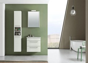 Mobile sottolavabo e lavabo Giò per vasca centrale aralie L 61 x H 61.5 x P 40 cm 2 cassetti