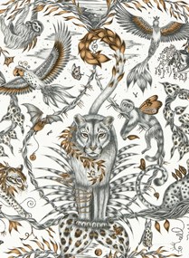 Clarke & Clarke Carta da parati Bosque Dreams - Bronze
