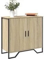 Credenza Rovere Sonoma 78x35,5x74,5 cm in Legno Multistrato 848540